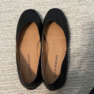 Lucky Brand Size 8 Black Flats